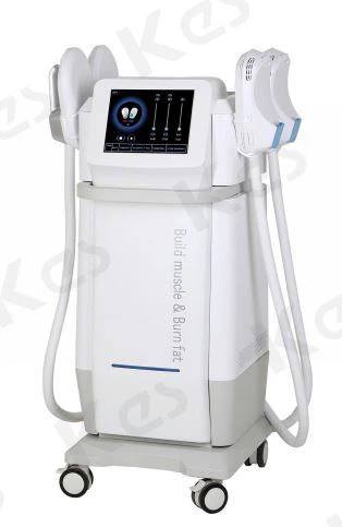 Beijing KES Newest Four Handled EMS Machine For Body Scuplting And Muscle Building