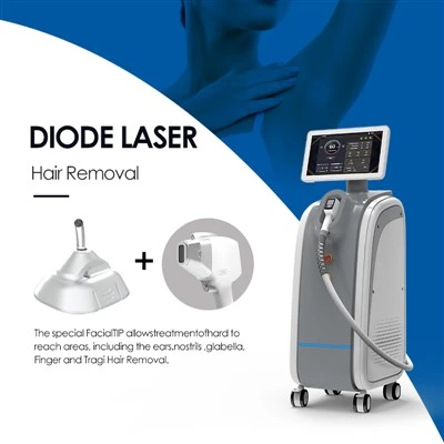 Diode Laser Tri Wavelengths Hair Removal Machine