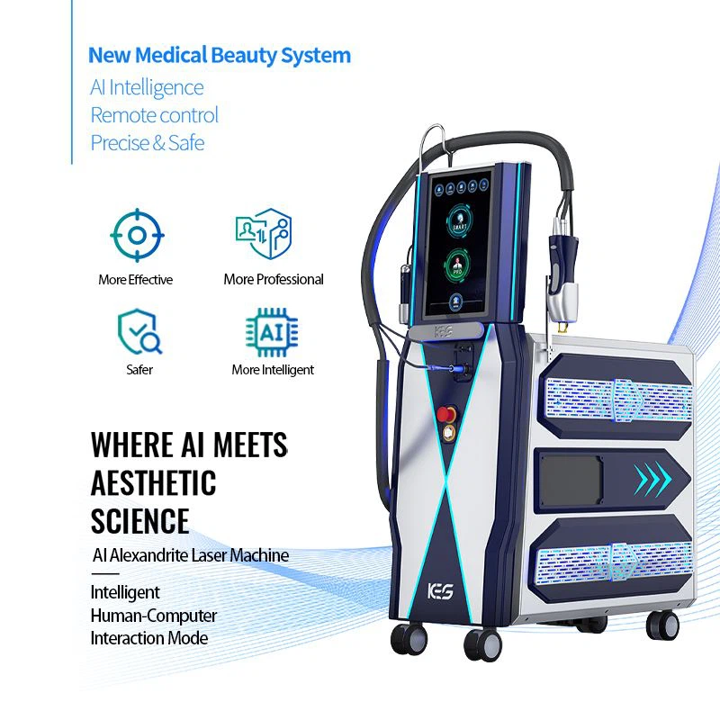 KES AI System Alex Laser Hair Removal Machine