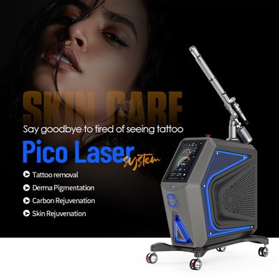 Pico Laser Q-Switched ND Yag Tattoo Removal Machine